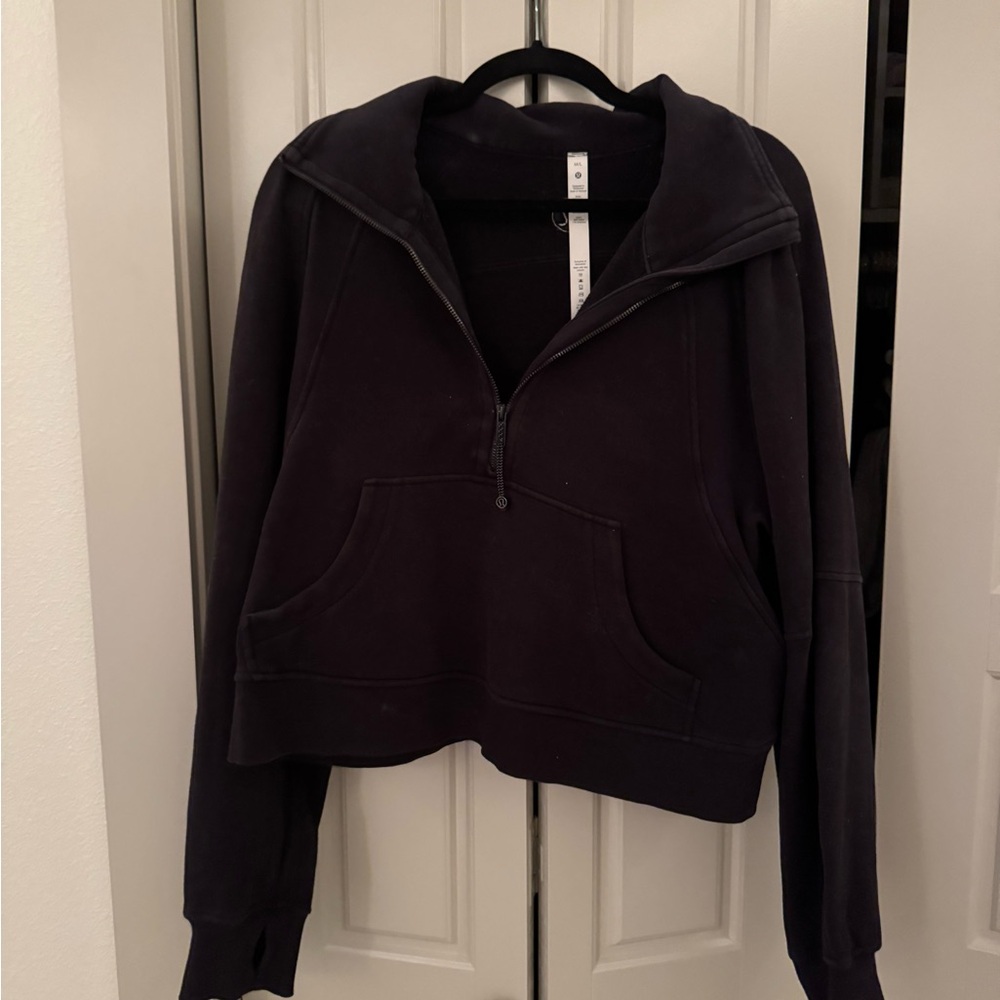 Lululemon Athletica Black Boxy Hoodie